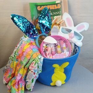 🌼🍒 Easter Bunny Gift Basket Bundle